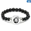 Black Lives Matter Protest Bead Bracelet American I Can Not Breathe Charms Trendy Bracelets Girls Women Boy Jewelry Gift