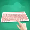 Trådlös Bluetooth Keyboard Tablet Phone Universal Keyboard Mini Portable Light och Thin Hot Sale DHL Gratis