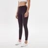 Tozluk Giyim Yogaworld Kadın Yüksek Bel Yoga Sıkı 7/8 Pantolon Pad Fitness Kızlar Joggers Hızlı Kuru Siyah Gri Mor Be SPANDEX7562813