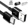 1.2m USB Type C شحن سريع كابل بيانات عالية السرعة كابلات سلك السلك لـ Huawei Samsung S8 S10 S20 S22 شواحن الهاتف المحمول