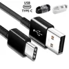 1.2m USB Type C Snabbladdningskabel Höghastighet Datkablar Trådsladd för Huawei Samsung S8 S10 S20 S22 Mobiltelefonladdare