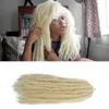 Blonde Crochet Marley Traids Hair Blonde Afro Kinky 18 pouces Synthétique Kanekalon Tressage Extensions de cheveux 3PACKS6131850080