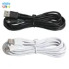 1m黒と白の2色の射出成形データケーブルマイクロ/ 3.1タイプC USBデータ同期のAndroid携帯電話用充電器ケーブル