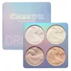 CMAADUEYESHADOW PALETTE 4 CORES Highlighter para confeitaria maquiagem de maquiagem facial de contorno de maquiagem Blusher TSL1064284