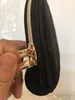 NOVA bolsa de maquiagem com zíper de malha preta elegante elegante bolsa cosmética de beleza vintage bolsa organizadora de maquiagem clássica bolsa de higiene quente