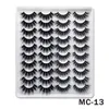 20 Pairs 3D Mink Eyelashes Lashes Book Natural False Eyelashes Fake Lashes Long Makeup Eyelash Extension Mink Eyelashes For Beauty6618366