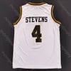 Nova camisa de basquete do estado do Colorado 2020 NCAA College 4 Isaiah Stevens White toda costurada e bordada tamanho S-3XL