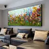 Coltello fiore pittura a olio astratta wall art decorazione domestica immagine dipinto a mano su tela 100 dipinto a mano senza bordo5183094