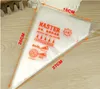 100 st / set PP Pastry Bag Cake DIY Icing Piping Cream Bags Reusable Pastry Väskor # 83217