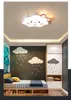 Louleurs de plafond LED modernes pour chambre à coucher maison décéo caricature rose de fantaisie lampe de plafond pour enfants pour bébés garçons filles