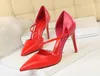 Sexy 5687 Zomer Women Hoge hakken 9,5 cm Hollow Out Simplicity Stiletto Sandals Fashion Lady Mixed Color Party Shoes