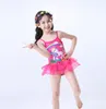 فتاة أزياء قطعة واحدة من Swimsuit Unicorn Designer Beacherwear 3-10t Girls Cartoon Printed Suit Witch Christmas Hadio Clothing