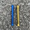 70 mm premium metalen snuif stro sniffer snorter nasale buis snuffer snorter gereedschap nasaal rokende kruidenpijp sniffer1135614