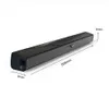 Wireless Bluetooth Soundbar for TV and PC, 20W Wired Home Theater Speaker, with Surround Sound TV, FM Boombox, BS-28B