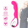 USB Rechargeable Female Masturbation Vibrator, Clit and G Spot Orgasm Squirt Massager, AV Vibrating Stick, Sex Toy for Women Y200616