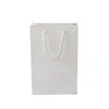 Sac en papier de sublimation vierge A3 A4 A5 sac d'emballage en carton à transfert thermique LOGO personnalisé sac fourre-tout cadeau créatif blanc A092477