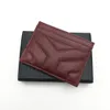 Genuine Leather Men Women Credit Card Holders Mens Mini Bank Card Holders Women Small Wallets Slim Wallet Wtih Box