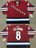 Maglia retrò Colorado Avalanche ROB BLAKE TEEMU SELANNE MIKE RICCI PAUL KARIYA OWEN NOLAN THEOREN FLEURY ALEX TANGUAY CHRIS DRURY Maglie personalizzate per hockey