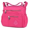 女性ショルダーバッグ財布ファッショナブルな軽量多機能ショルダーバッグ防水ナイロンハンドバッグ