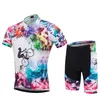 컬러 사이클링 의류 / 퀵 드라이 사이클 의류 / 레이싱 자전거 착용 로파 Ciclismo / MTB 자전거 사이클링 유니폼