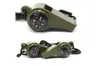 Outdoor Survival Tool Triad Whistle Compass Thermometer With Hang Rope Multi-function Rescue Whistle WCW948