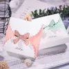 StoBag 10 peças de papelão branco sabonete flor grande caixa de presente doces embalagem de cozimento caixa de papelão decoração de bolo laço festa de casamento3804392