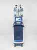 High Technology 360 Vinkel omgivande CryOlipolysy Slimming Machine Cryo + Lipo Laser + 40K Cavitation + RF Freeze Double Chin Removal