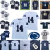 Estado Custom PSU Penn Football NCAA College Jerseys Jersey Jesse