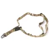 Hunting ar15 Accessories tactical single point sling QD Metal Buckle Airsoft Shooting Rifle Sling Tactical Rifle Strap ACU CP