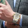 Новый официальный магазин Lige Mens Watch Top Brand Luxury Automatic Mechanical Business Clock Gold Watch Men Reloj Mecanico de Hombres5305171
