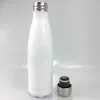 Gobelet à Sublimation de 500ml, bouteille de Cola à Double paroi, isolée sous vide, en acier inoxydable, refroidisseur, tasses de voyage avec couvercle
