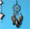 Handmades Dreamcatcher Wind Chimes Handgemaakt Nordic Dream Catcher Net met veren Hangende Dreamcatcher Craft Gift Home Decoratie