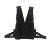 Mężczyźni Hip Hop Chest Rig Bag Tactical Streetwear Dla Kobiet Funkcjonalne Torby Klatkowe Moda Regulowana Kieszonkowa kamizelka Kanye G131