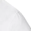 ملابس الرجال 2024 رجال من الكتان القطن الفضفاضة اللون الصلب بأكمام قصيرة من القمصان الرجعية قمم بلوزة V الرقبة T Shirt S-XXL