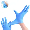 IPRee® 100 Pcs Blue Disposable Camping Picnic Nitrile Gloves Prevent Dust Waterproof Oil-proof Anti-fouling Safety Glove