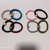 Regalos de fiesta banda de goma elástica de metal brillante multicolor C anillo de pelo cabeza traje de cuerda para damas cola de caballo delicada favorita Artículos tocado accesorios