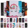 Cartoon wolf Owl Flower Rose Bear Star Leather Wallet Card stand Flip back Case for Huawei P30 P40 PRO P30 P40 LITE Y5P Y6P Y7P P SMART 2020