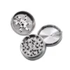 Hornet Metal Herb Grinder Aluminium Rökning Grinder 63mm 3piece WHORL Style Metal Tobacco Crusher Hand Crank Miller Pollinator Grinders