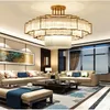 Modern Chinese style Pendant Lamps living room crystal chandelier restaurant restaurant hotel villa hall ceiling lights lighting