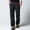 Men's Pants Mens Cargo Casual Multi Pockets Large Size 3XL Tactical Men Outwear Army Straight Slacks Long Trousers1