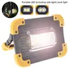 4 Ljuslägen Portable Spotlight Super Bright LED -arbetsljus laddningsbara för utomhuscampinglampor Fiske REVEL8898141