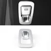 Biltillbehör ELEKTRONISK HANDBRAKE SWITCH-knapp Trim Sticker Cover Frame Decoration för Mercedes-Benz E-Class W213 2016-2020275O
