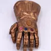 4 Rękawice Cosplay Tanos Tanos Rękawiczki LED PVC Infinity Gauntlet Halloween Party SY3M72222716