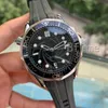 Luxury Mens Watch Diseñador Relojes Modos de alta calidad Menores Black Blue Men 2813 Mecánico SS Movimiento automático Relojes deportivos