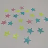 3CM Luminous Star Wall 100pcs TV Wall Paper Decorative Painting PVC Fluorescent Sticker Luminous Wall Sticker Luminous Star Sticker