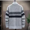 Homem Colorblock Casacos Cardigan Casacos Moda Trend Pocket Zipper Stand Collar Manga Longa Slim Outerwear Designer Masculino Mola Mola Quente Roupa