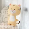 75 cm Kawaii Leone Tigre Peluche Cuscino Lungo Giocattolo Morbido Cartone Animato Animale Bambola di Pezza Cuscino per Dormire Cuscino Amici Regalo di Compleanno