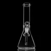 Hosahs 11 '' Inches Clean Beaker Bottom Bongs Simple Design Glass Pipe Heady Water Pipes 10.5 för Wholesell