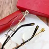 Luxury New Top Fashion Designer Optical Glasses 280088 Retro Metal Transparent Lens Vintage Vintage Clear Eyewear Square FR5448773