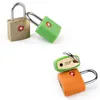 Whole Outdoor Travel Luggage Suitcase Mini Brass Padlock TSA Customs Lock Travel Travel Lock Door Locks Random Colors DH03576318213